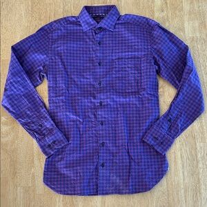 Hammer made Purple Checkered Shirt